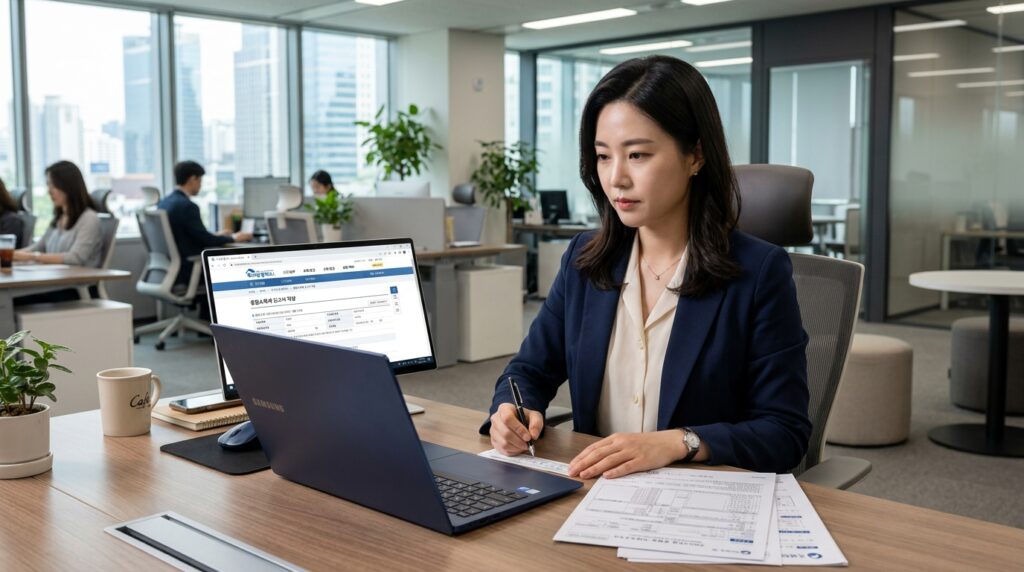 연말정산 간소화 서비스 홈택스 조회 — 직장인 세액공제 확인 화면